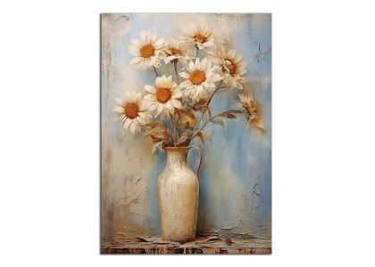 Sušené květy ve váze