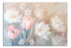 Obraz na plátně Světlé květy