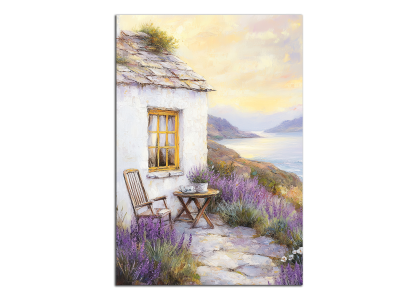 Domeček s levandulí