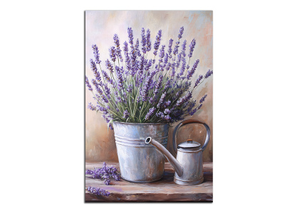 Levandule a konvička
