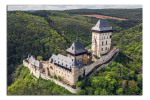 Obraz na plátně Hrad Karlštejn