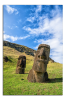 Obraz na plátně Sochy Moai