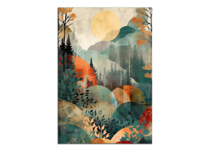 Moderní abstrakce les