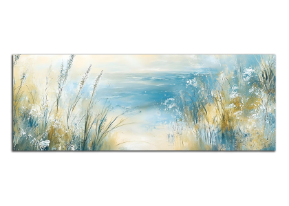 Abstrakce květy u moře