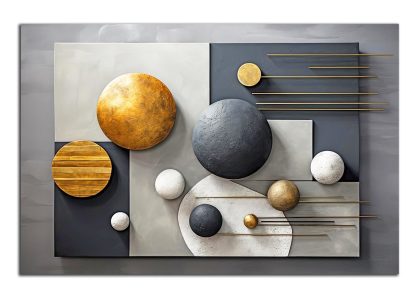 Moderní abstrakce kruhy