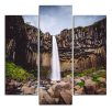 Obraz na plátně Vodopád na Islandu