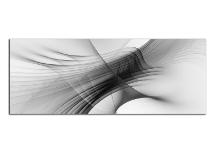 Černobílá abstrakce