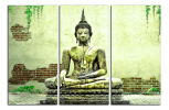 Obraz na plátně Sedící Budha