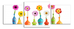 Obraz na plátně Květy ve váze