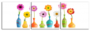 Obraz na plátně Květy ve váze