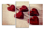 Obraz na plátně Srdíčka