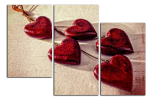 Obraz na plátně Srdíčka