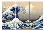 Obraz na plátně Velká vlna u Kanagawy