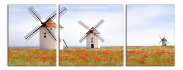 Obraz na plátně Větřné mlýny
