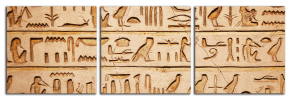 Obraz na plátně Hieroglyfy