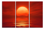 Obraz na plátně Západ slunce