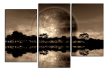 Obraz na plátně Měsíc