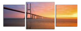 Obraz na plátně Most Lisabon