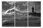 Obraz na plátně Maják a vlny