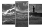Obraz na plátně Maják a vlny