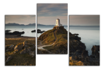 Obraz na plátně Maják na skále