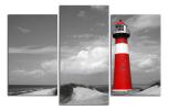 Obraz na plátně Maják na pláži
