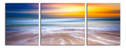 Obraz na plátně Západ slunce nad mořem