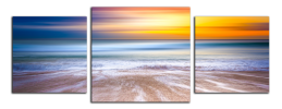 Obraz na plátně Západ slunce nad mořem