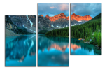 Obraz na plátně Jezero v horách