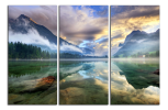 Obraz na plátně Jezero v horách