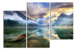 Obraz na plátně Jezero v horách
