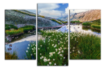 Obraz na plátně Jezero v horách