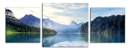 Obraz na plátně Horské jezero