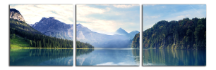 Obraz na plátně Horské jezero