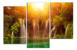 Obraz na plátně Vodopády