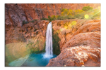 Obraz na plátně Vodopád v poušti