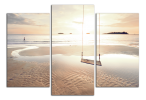 Obraz na plátně Západ na pláži