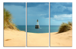 Obraz na plátně Pláž a maják