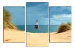 Obraz na plátně Pláž a maják