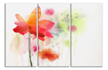 Obraz na plátně Kvety abstrakt