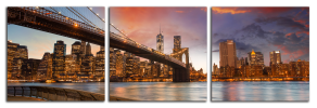 Obraz na plátně Most Brooklyn