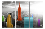 Obraz na plátně New York v barvách